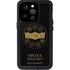 HBO House of the Dragon Crown and Sigils iPhone 15 Pro Waterproof Case